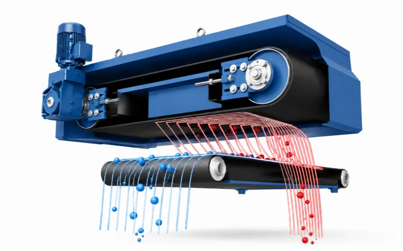 How Magnetic Separator Conveyor Belts Work