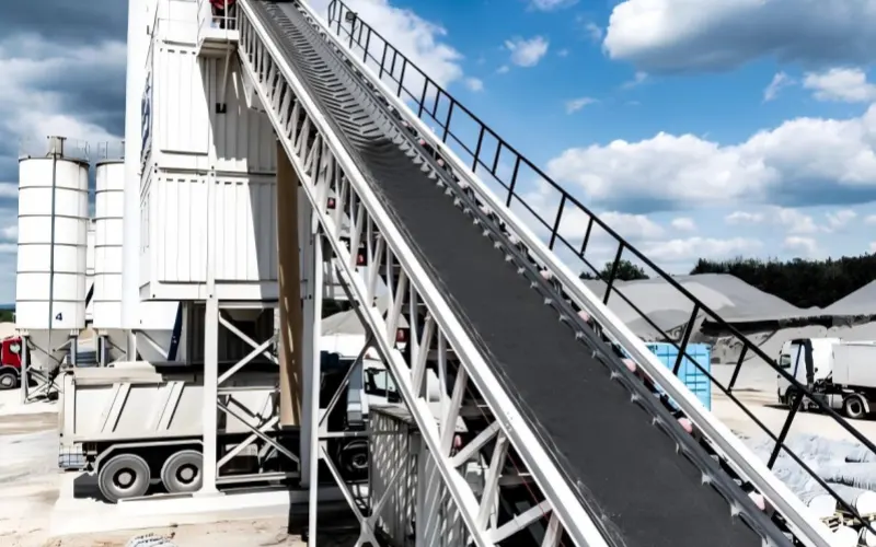 cement chevron Conveyor belt