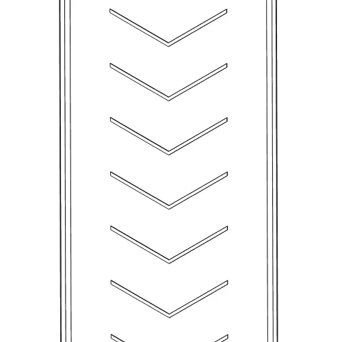 chevron conveyor belt pattern -1