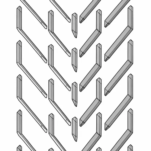 chevron conveyor belt pattern -11
