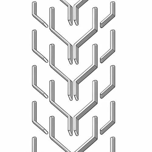 chevron conveyor belt pattern -9