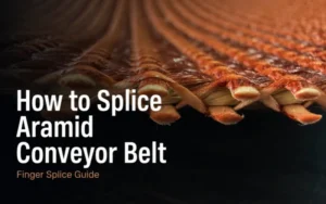 how to splice aramid conveyor belt