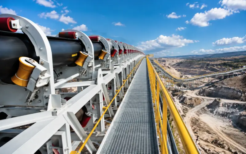 pipe Conveyor belt Application -2