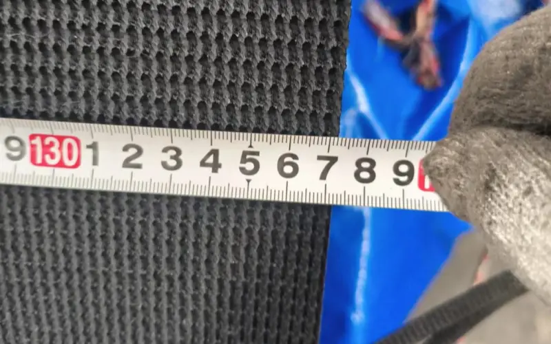 rough top conveyor belt width