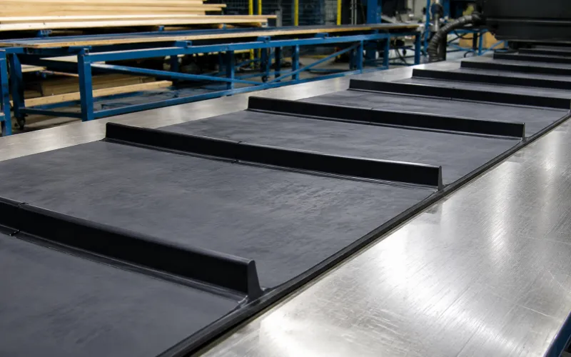 t type cleated Conveyor belt