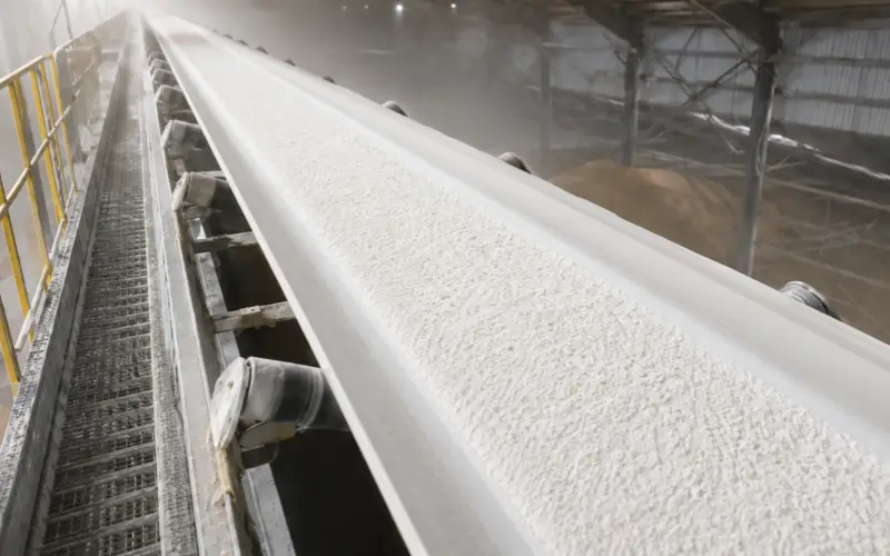 Flour, Starch and Food Powder Handling conveyor belt