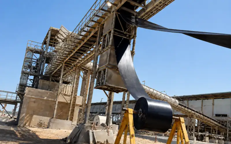 install conveyor belt to measure conveyor belt