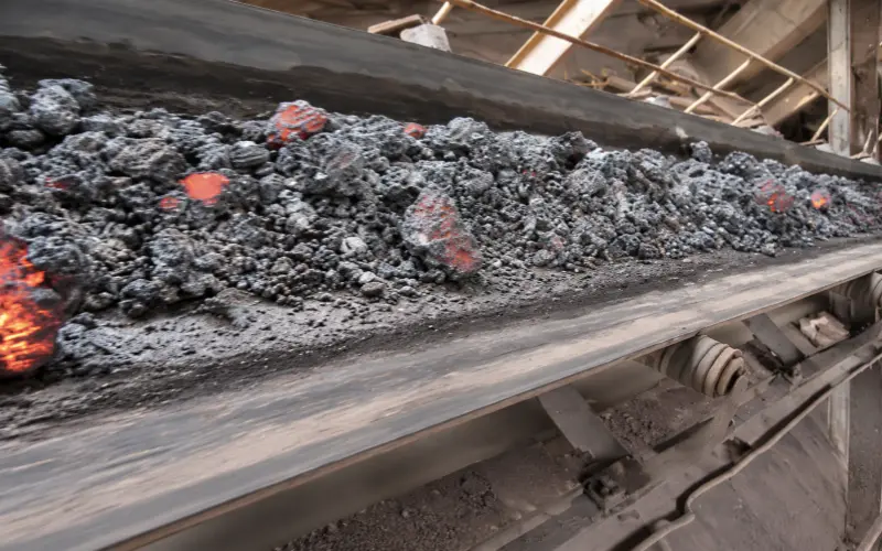3-Burn Resistant Conveyor Belt