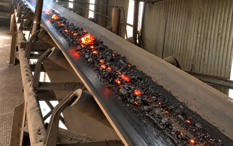 6.burn resistant conveyoir belt vs flame resistant conveyor belt