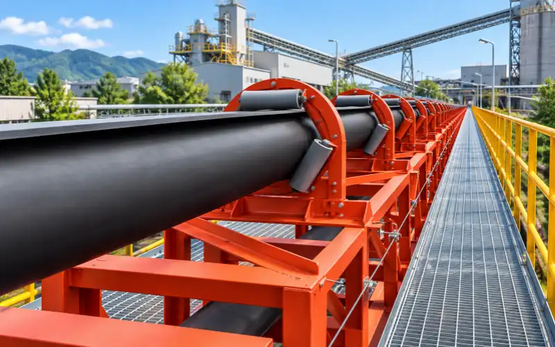1.Pipe Conveyor Belt