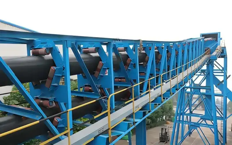 4.Select a Pipe Conveyor Belt for Your Conveyor and Material