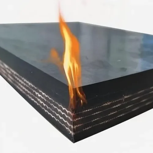 flame Resistant Rubber Conveyor Belt material